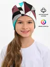 Детская шапка / Геометрический узор