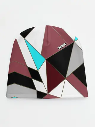 Детская шапка / Геометрический узор