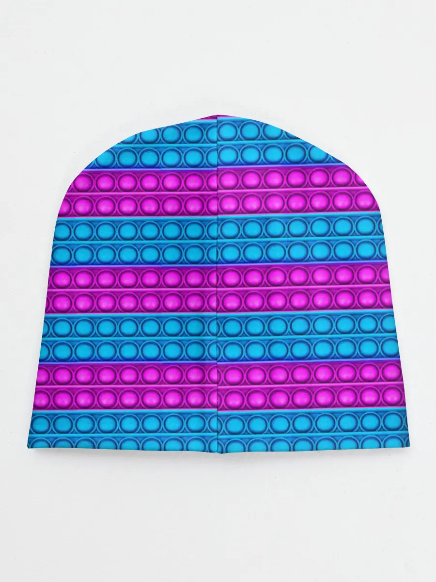 Детская шапка / АНТИСТРЕСС POP it | ПОП-ИТ