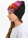 Детская шапка / МАЛИНОВЫЙ ЗАКАТ