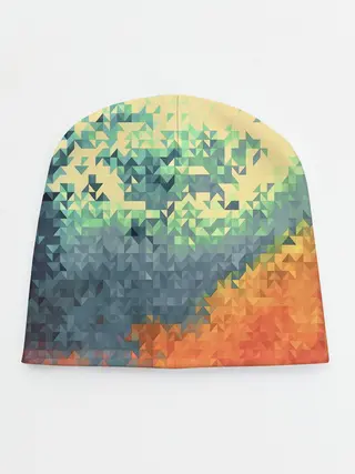 Детская шапка / Стихия: лед и пламя