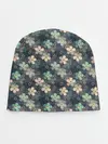 Детская шапка / Цветочный ретро узор