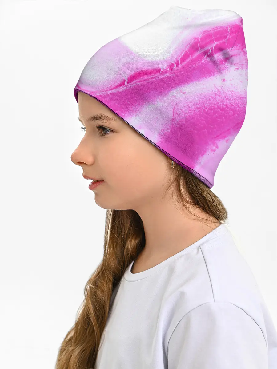 Детская шапка / Жидкий пурпур