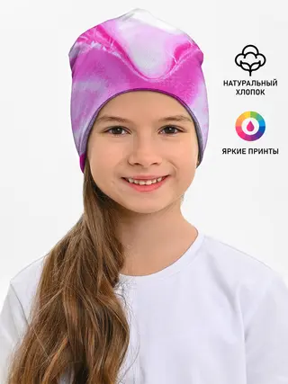 Детская шапка / Жидкий пурпур