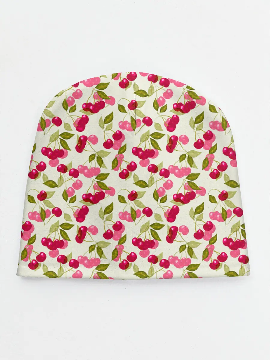 Детская шапка / Спелая вишня