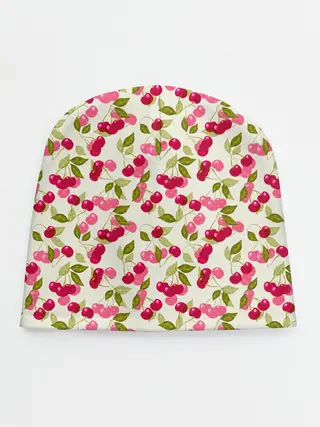 Детская шапка / Спелая вишня