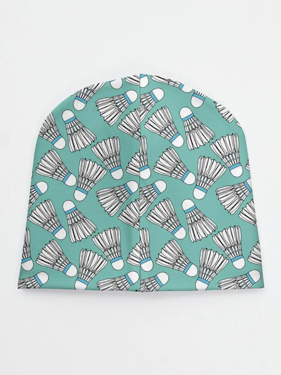 Детская шапка / Воланы на ментоловом