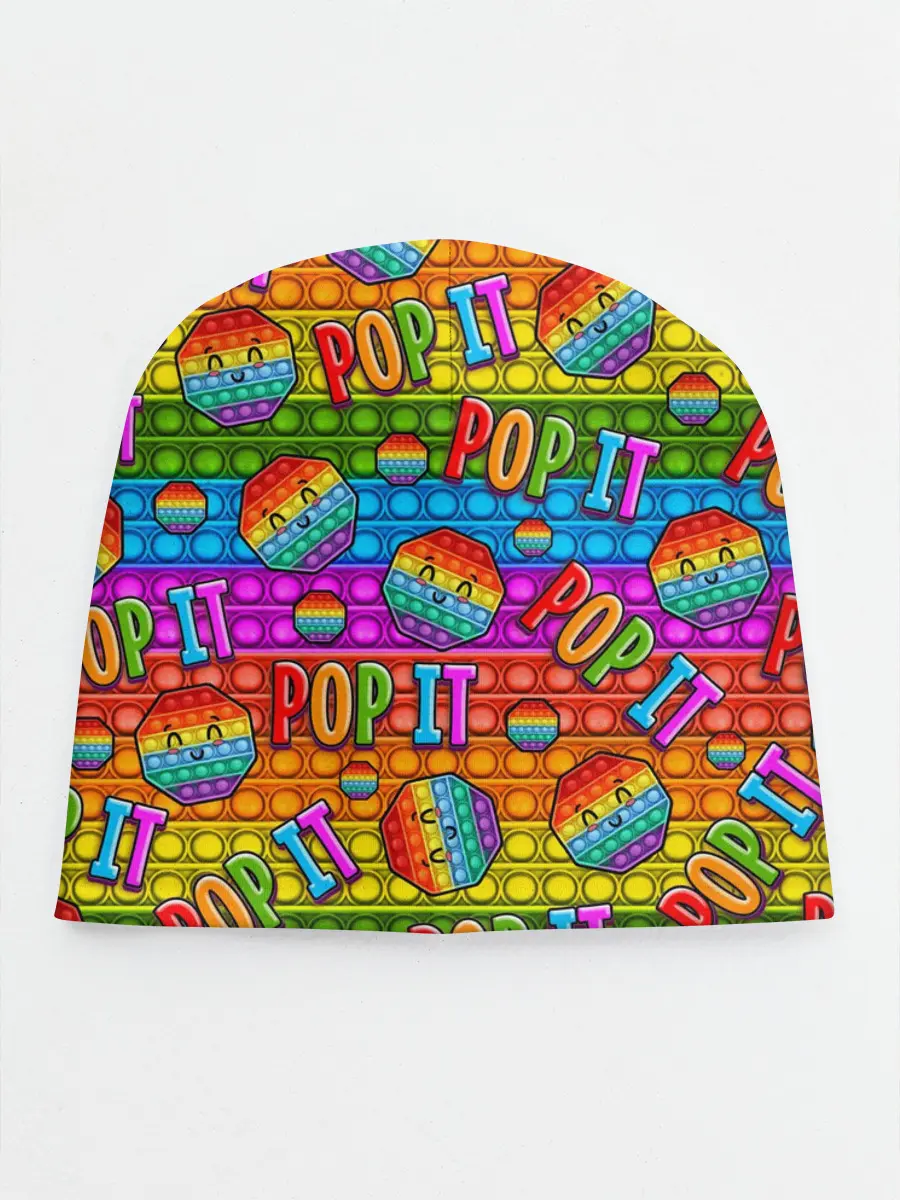 Детская шапка / POP IT SMILE | ПОП ИТ ПУПЫРКА