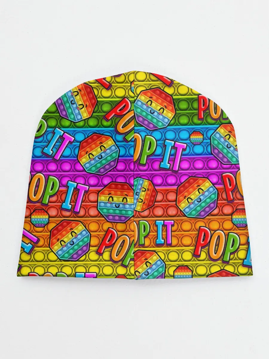 Детская шапка / POP IT SMILE | ПОП ИТ ПУПЫРКА