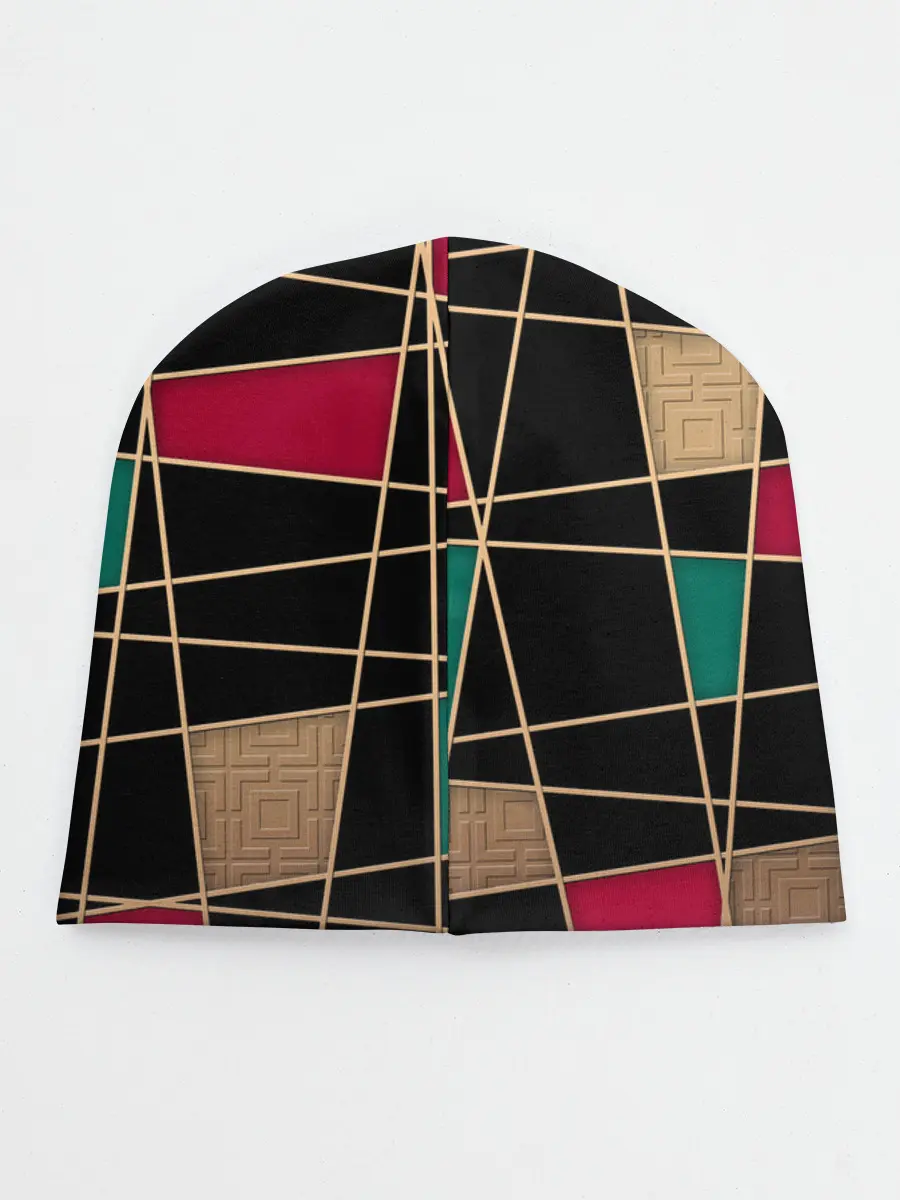 Детская шапка / Модный абстрактный узор