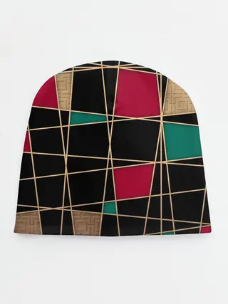 Детская шапка / Модный абстрактный узор