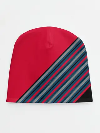 Детская шапка / Абстрактный асимметричный