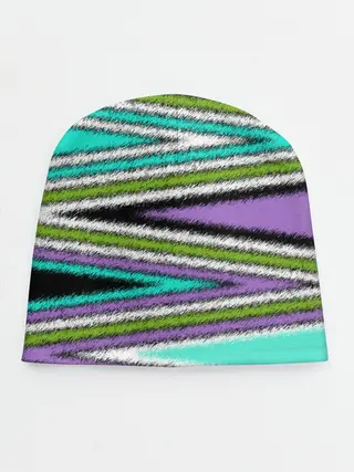 Детская шапка / Абстрактный асимметричный