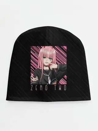 Детская шапка / Zero Two в квадрате