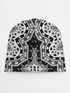 Детская шапка / Черно-белый орнамент