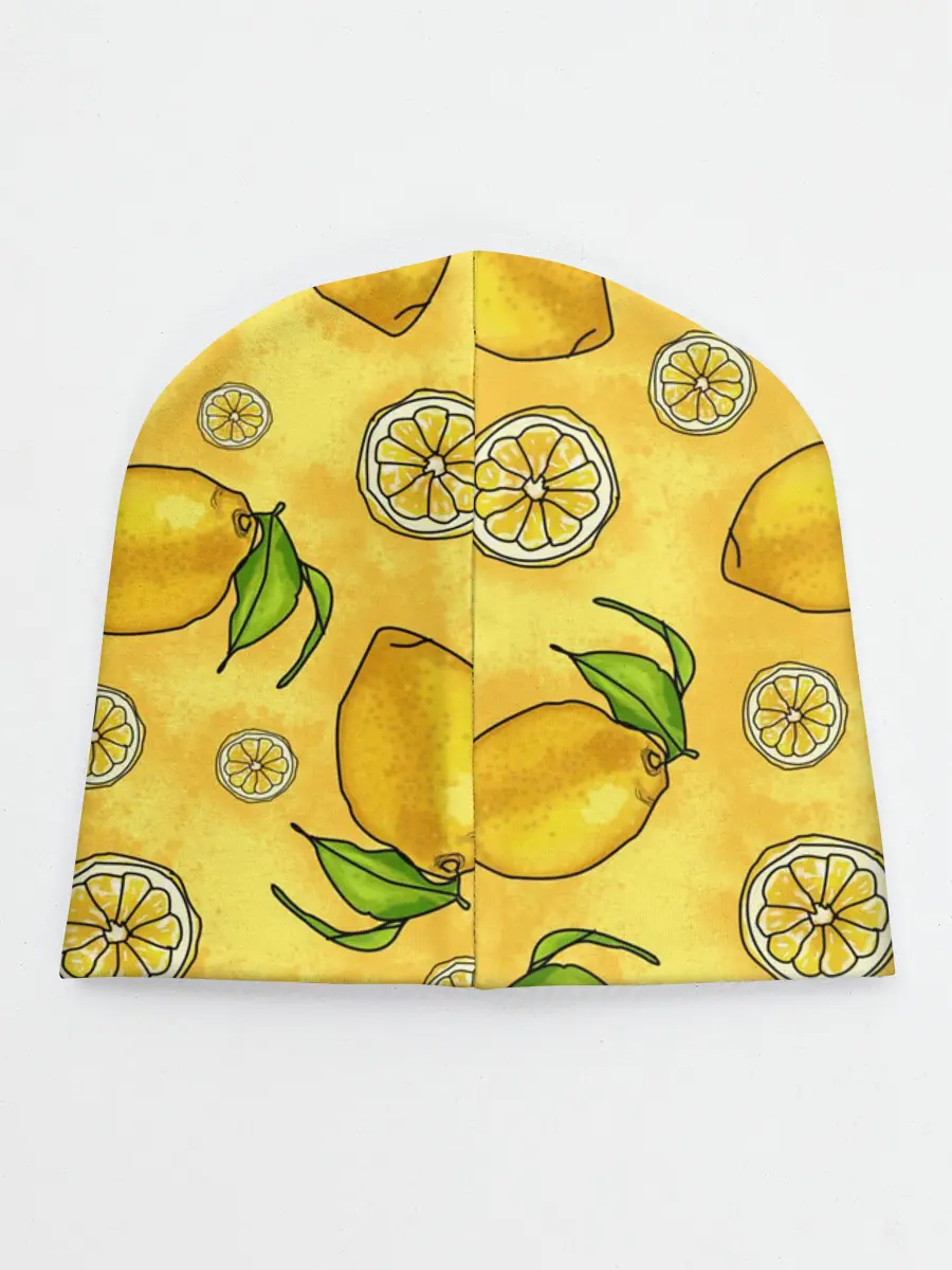 Детская шапка / Лимончик