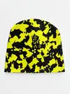 Детская шапка / Черно-желтый камуфляж
