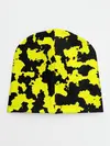 Детская шапка / Черно-желтый камуфляж