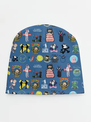 Детская шапка / стикербомбинг new