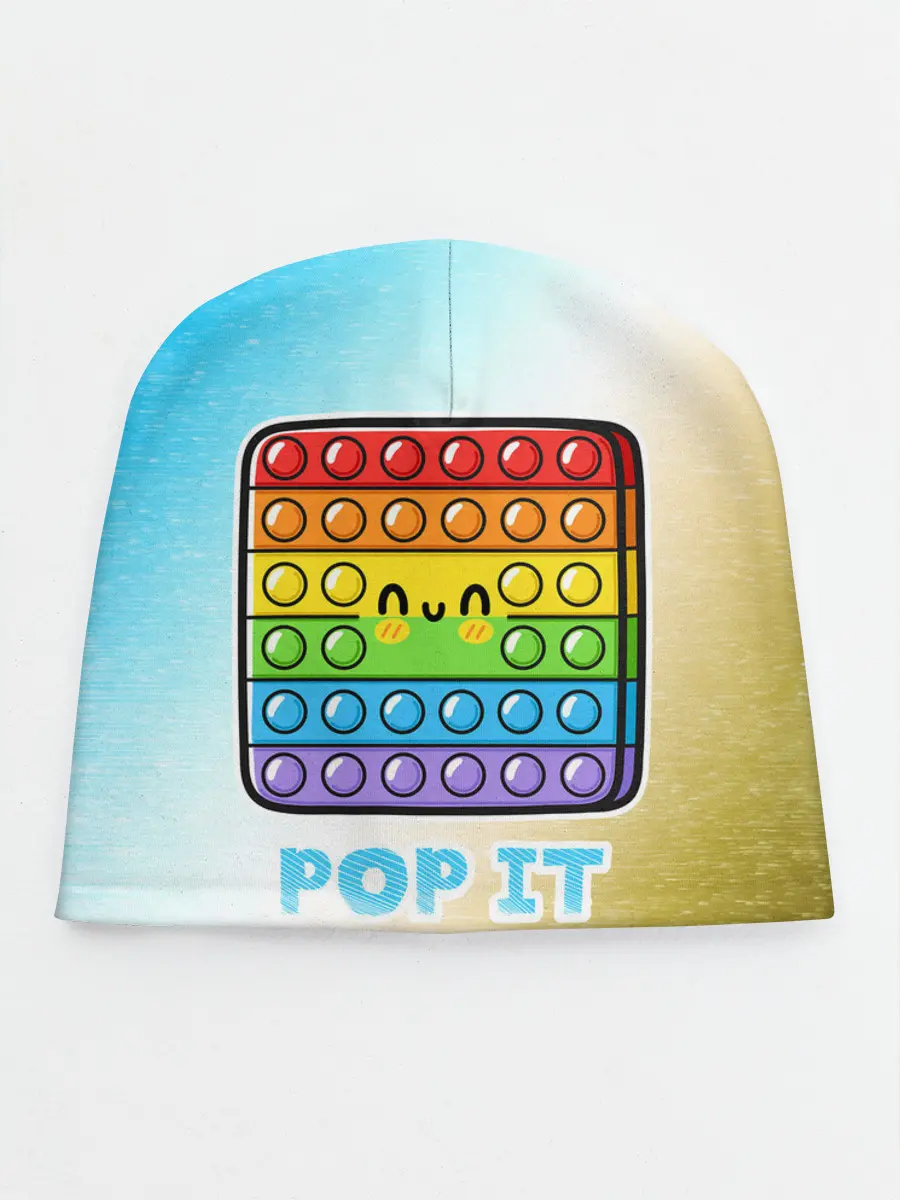 Детская шапка / Поп Ит - Глитч