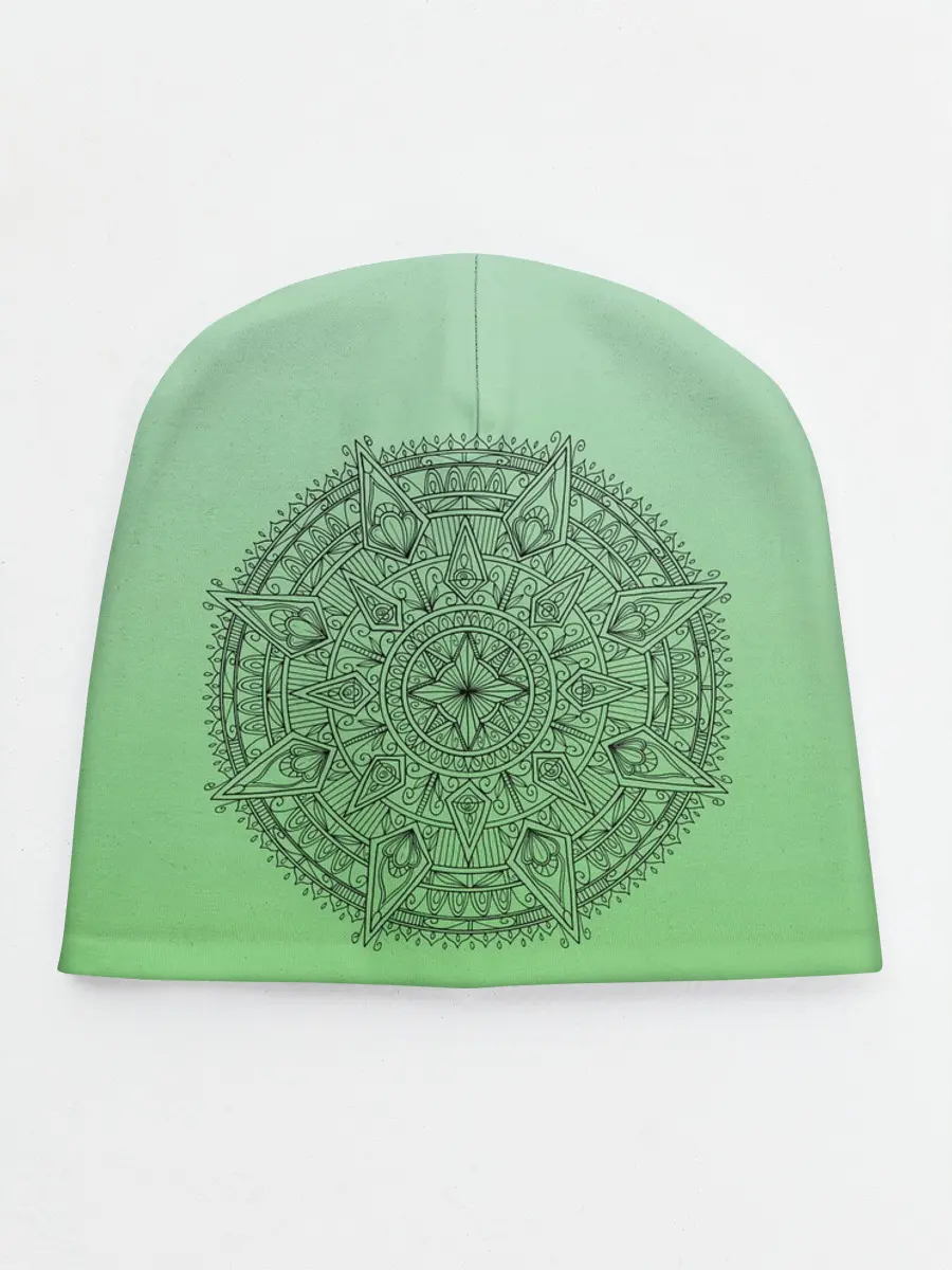 Детская шапка / Peacefull green