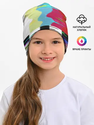 Детская шапка / TV glitch