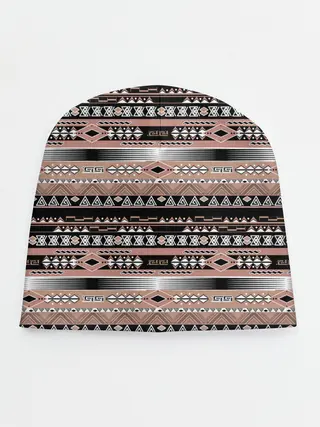 Детская шапка / Полосатый этнический орнамент