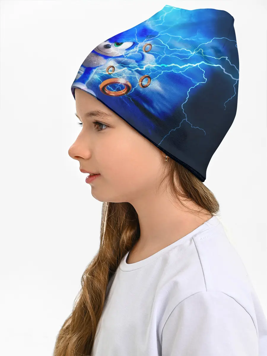 Детская шапка / SONIC | СИНИЙ ЁЖ