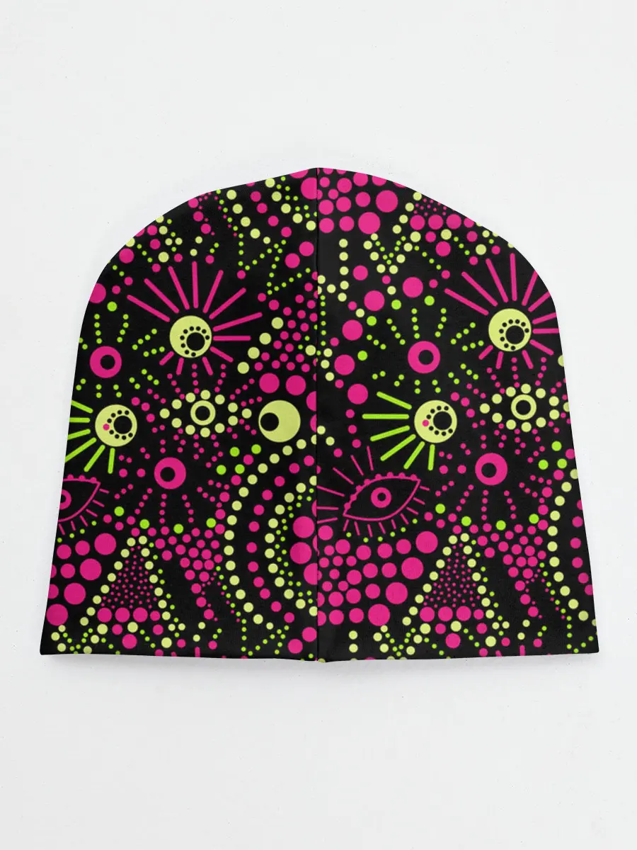 Детская шапка / Модный абстрактный узор