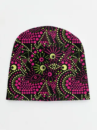 Детская шапка / Модный абстрактный узор