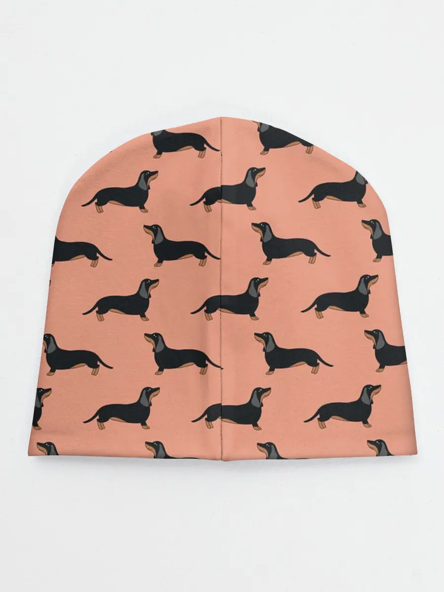 Детская шапка / Таксы паттерн