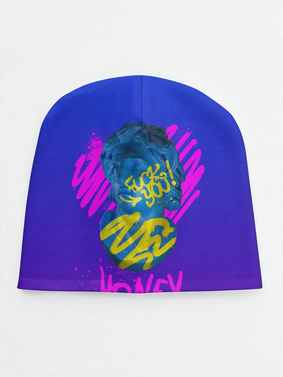 Детская шапка / Вандал Арт - СЛАДКИЙ градиент