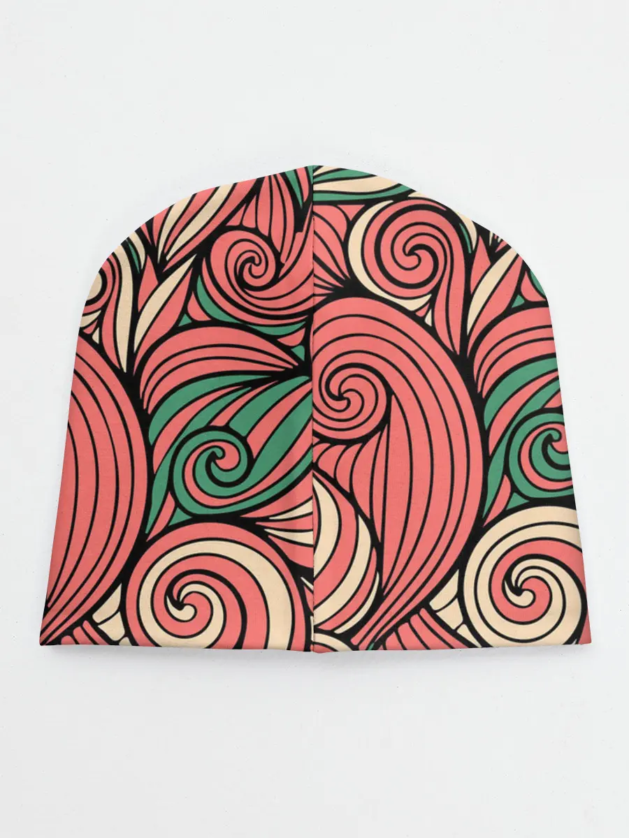 Детская шапка / Алые листья