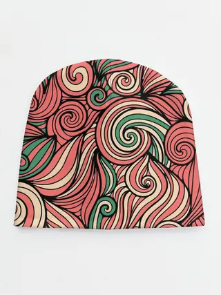 Детская шапка / Алые листья