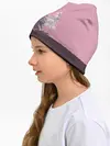 Детская шапка / Розовое сияние