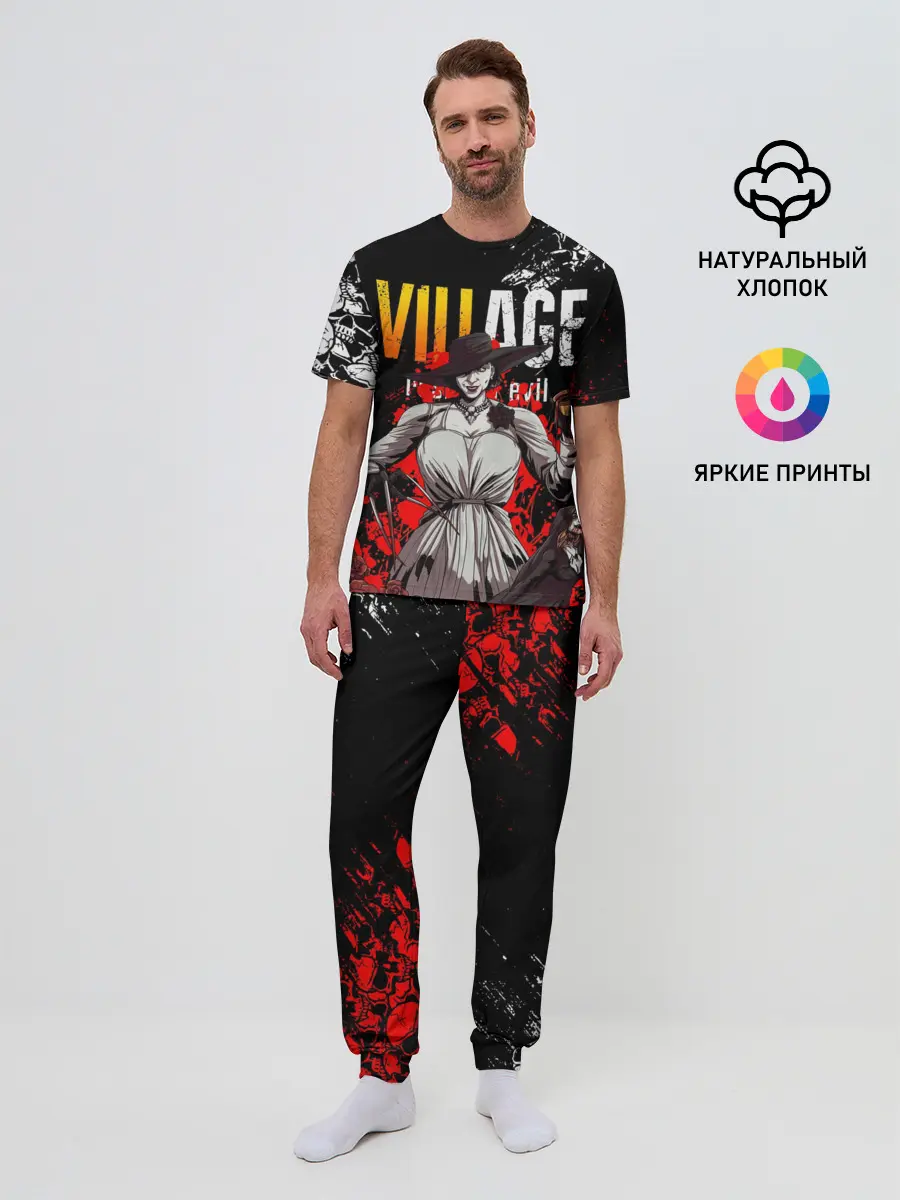 Мужская пижама с брюками / RESIDENT EVIL 8 / ДИМИТРЕСКУ