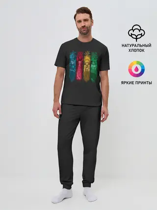 Мужская пижама с брюками / Неистовый Квартет