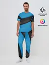 Мужская пижама с брюками / Blue Sport Style
