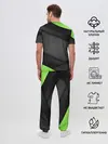 Мужская пижама с брюками / Green / Black