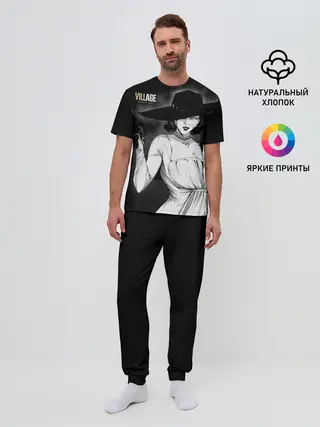 Мужская пижама с брюками / Lady Alcina Dimitrescu