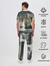 Мужская пижама с брюками / Парящий замак