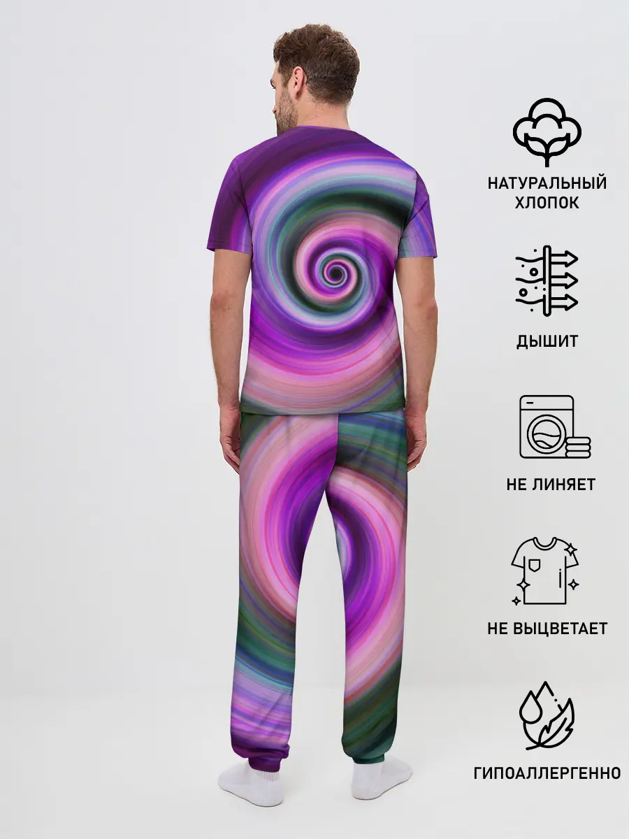 Мужская пижама с брюками / Вихрь Красок