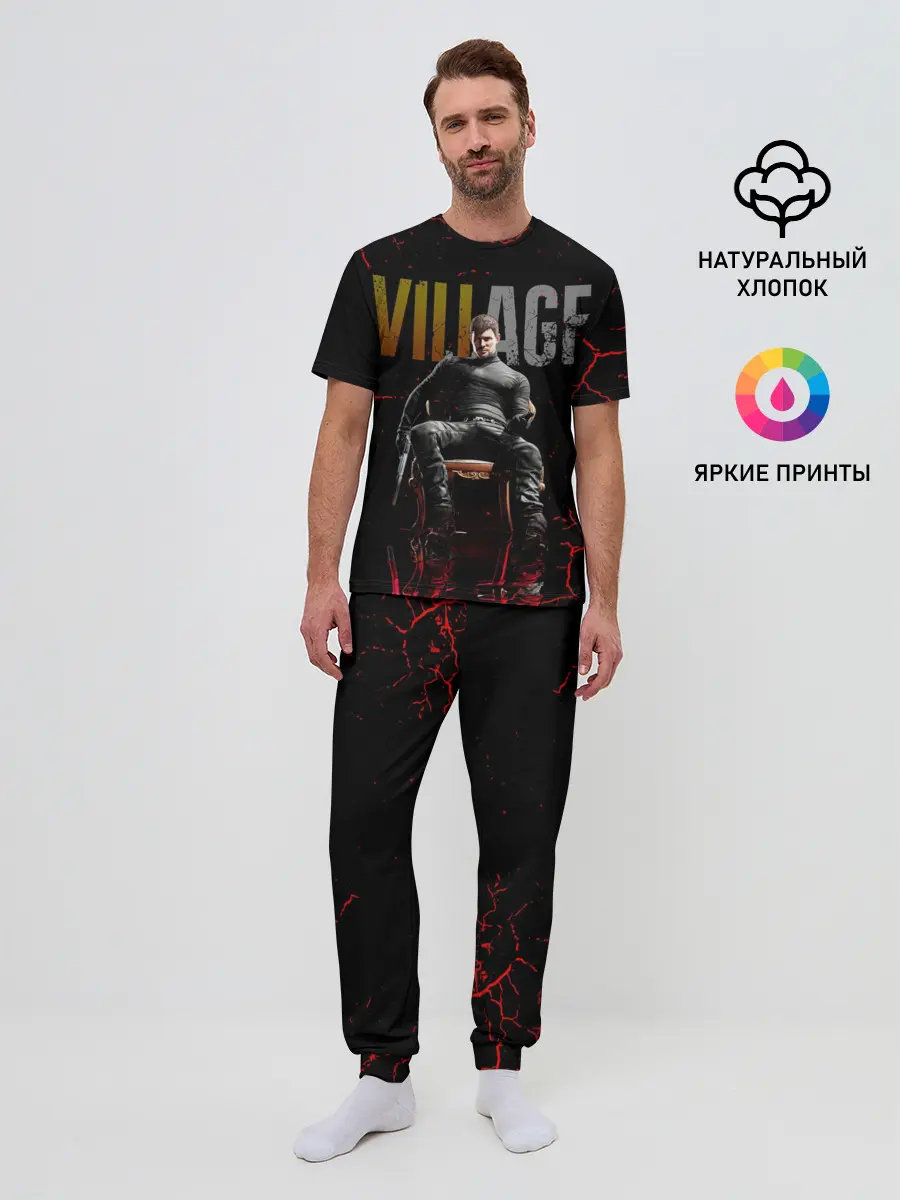 Мужская пижама с брюками / CHRIS REDFIELD / КРИС РЕДФИЛД