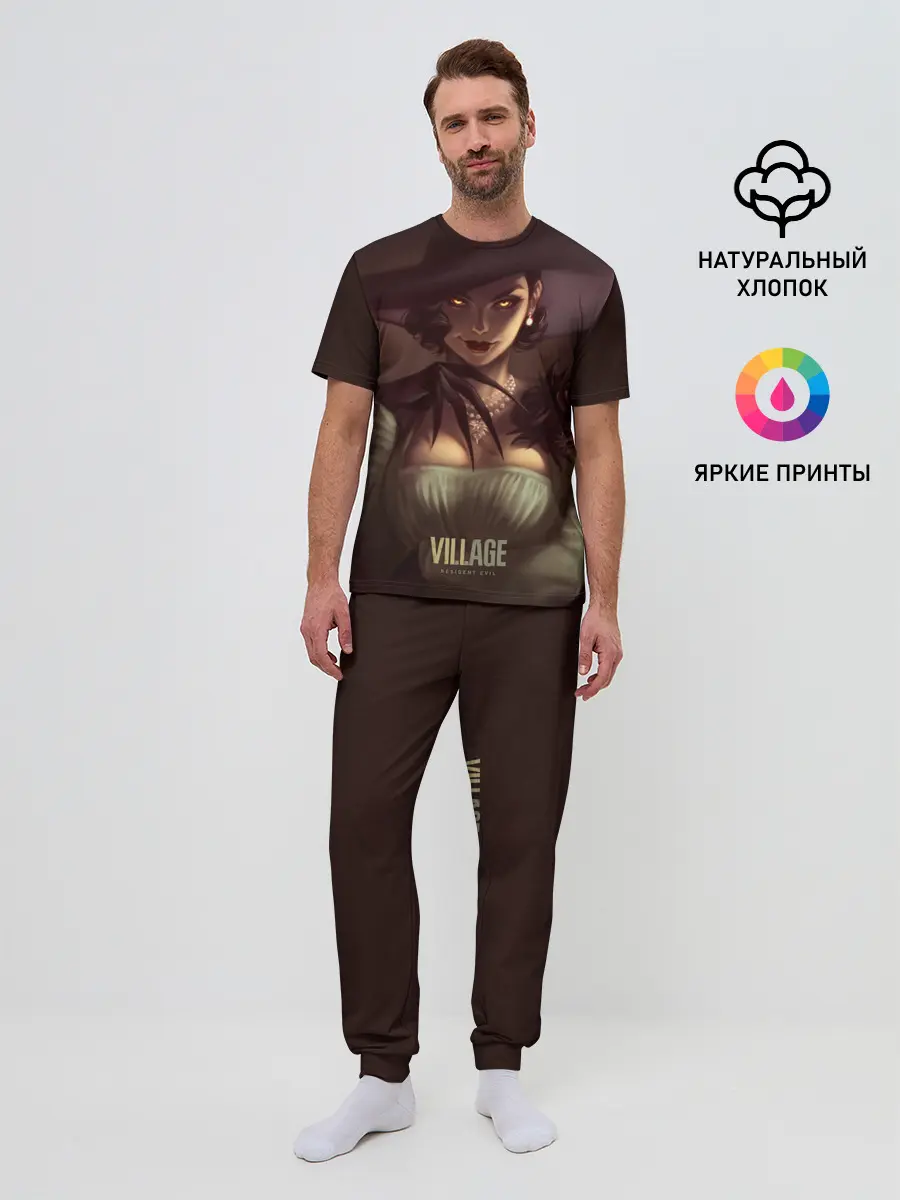 Мужская пижама с брюками / Lady Alcina Dimitrescu