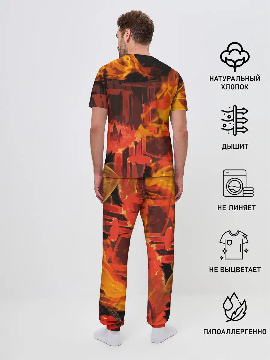 Мужская пижама с брюками / Hades