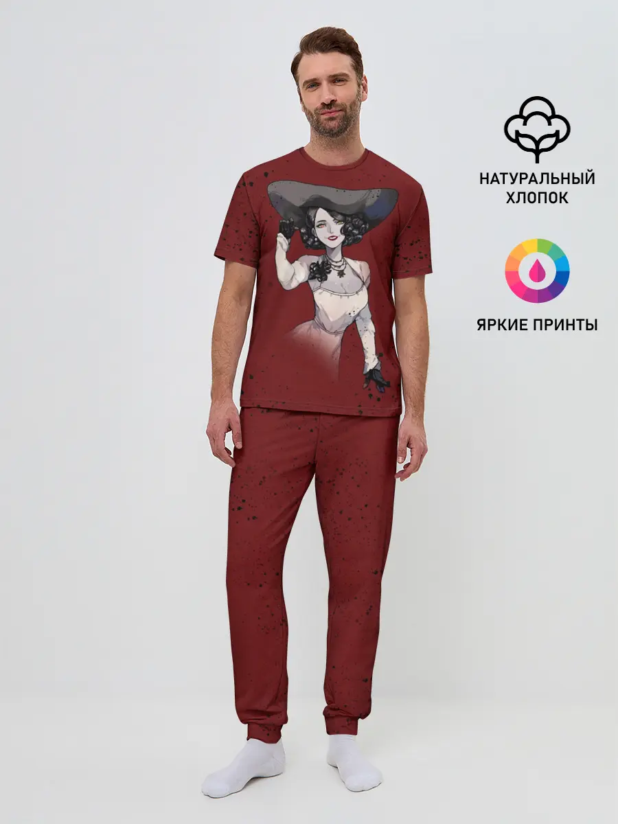 Мужская пижама с брюками / Resident Evil 8 Димитреску