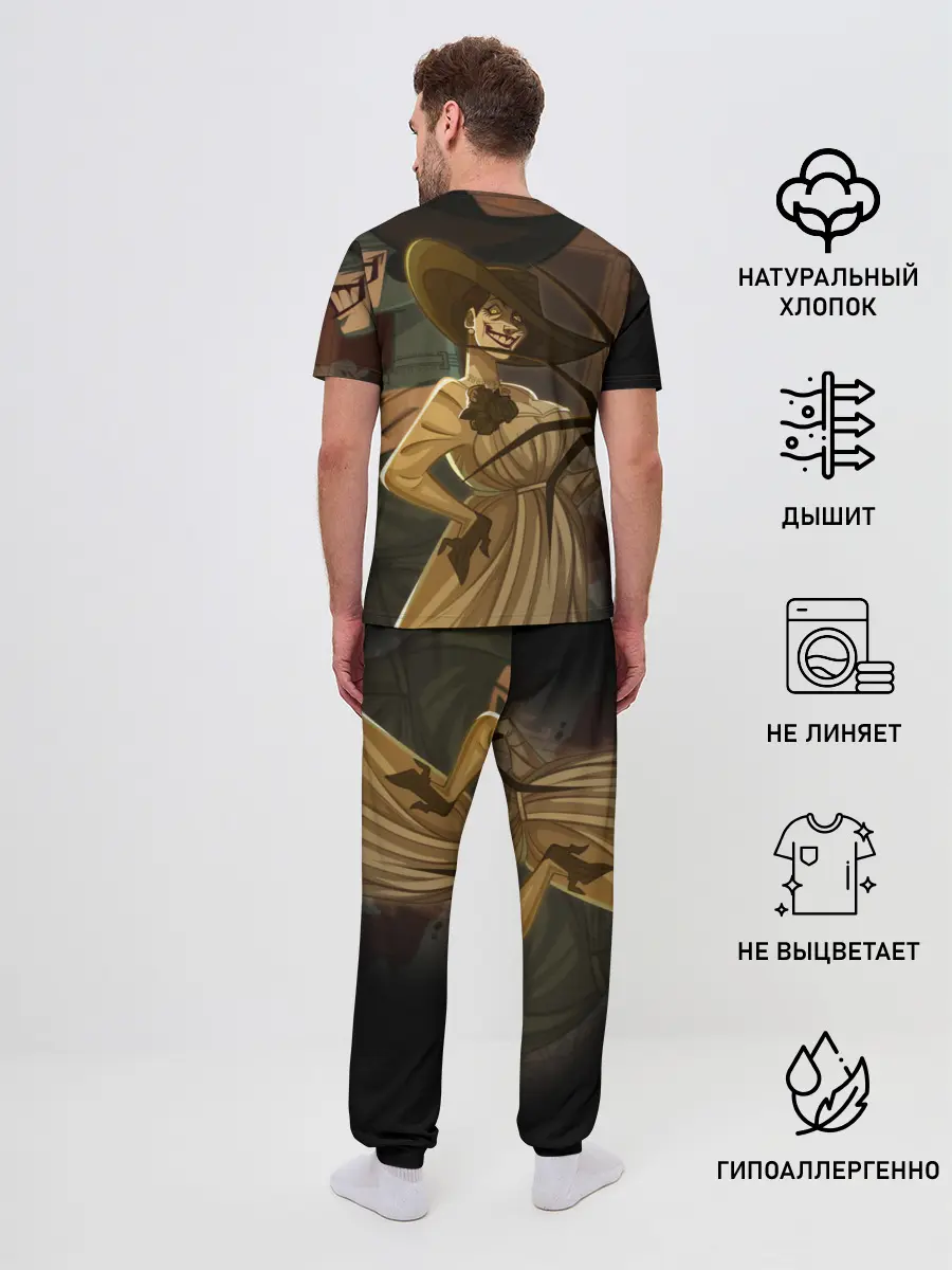 Мужская пижама с брюками / Lady Alcina Dimitrescu