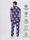 Мужская пижама с брюками / Sonic pattern