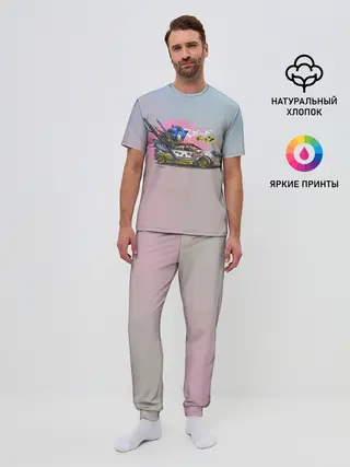 Мужская пижама с брюками / Sonic racer