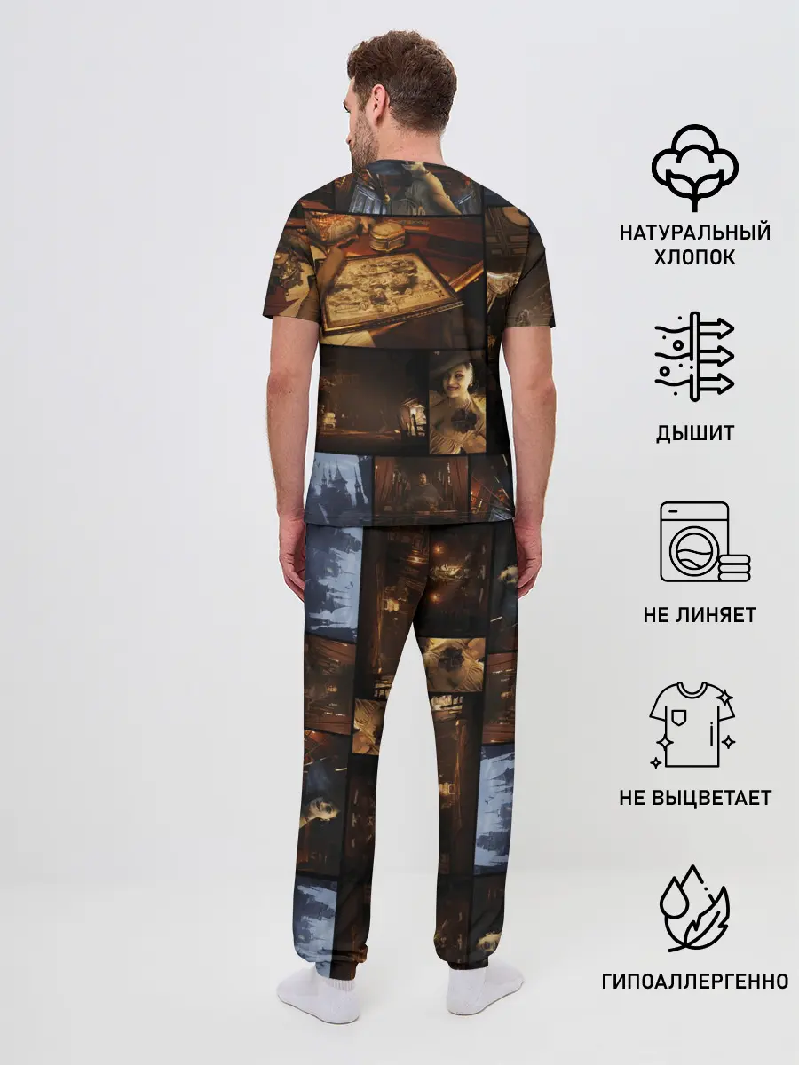 Мужская пижама с брюками / RESIDENT EVIL 8 VILLAGE